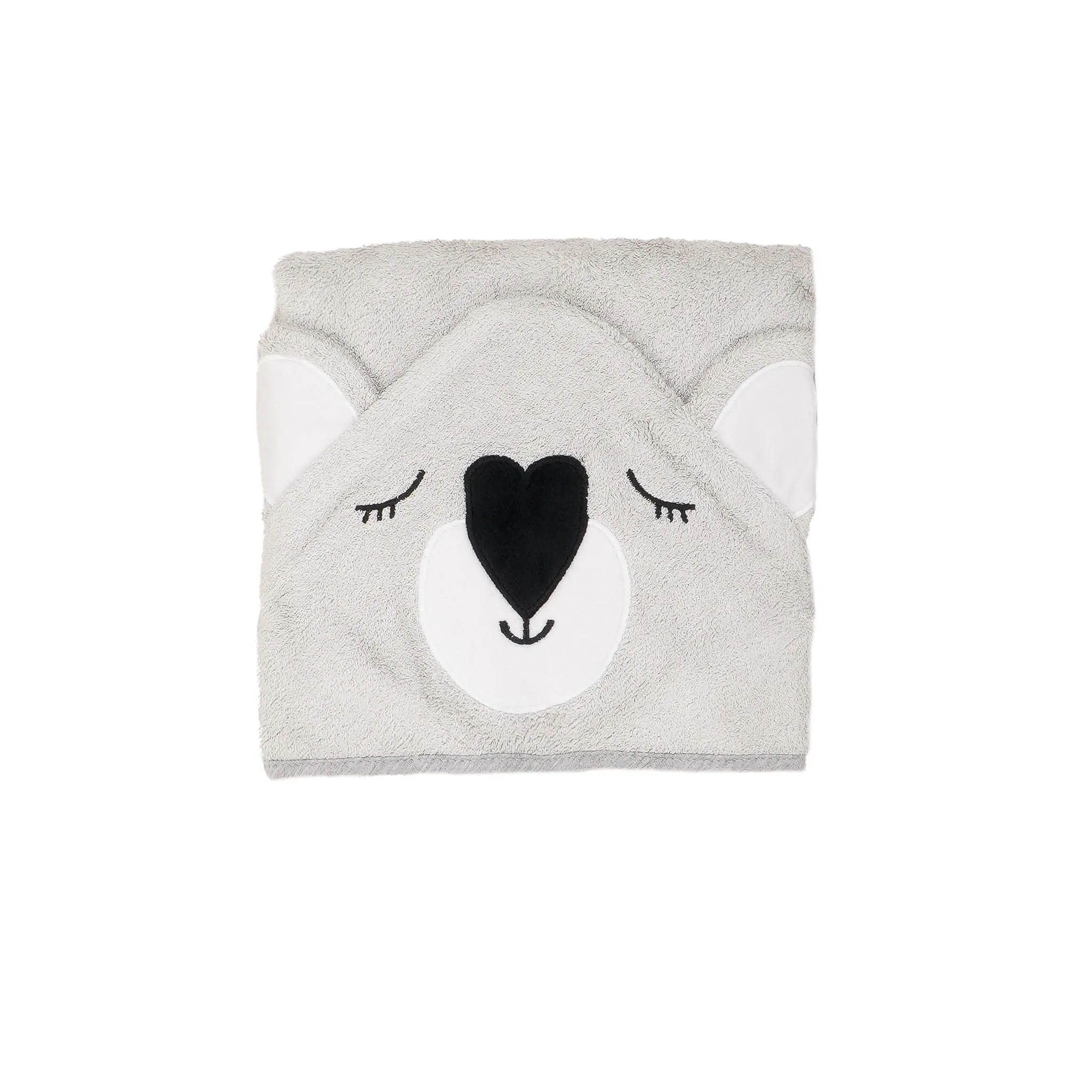 100% Bamboo Hooded Towel - Koala