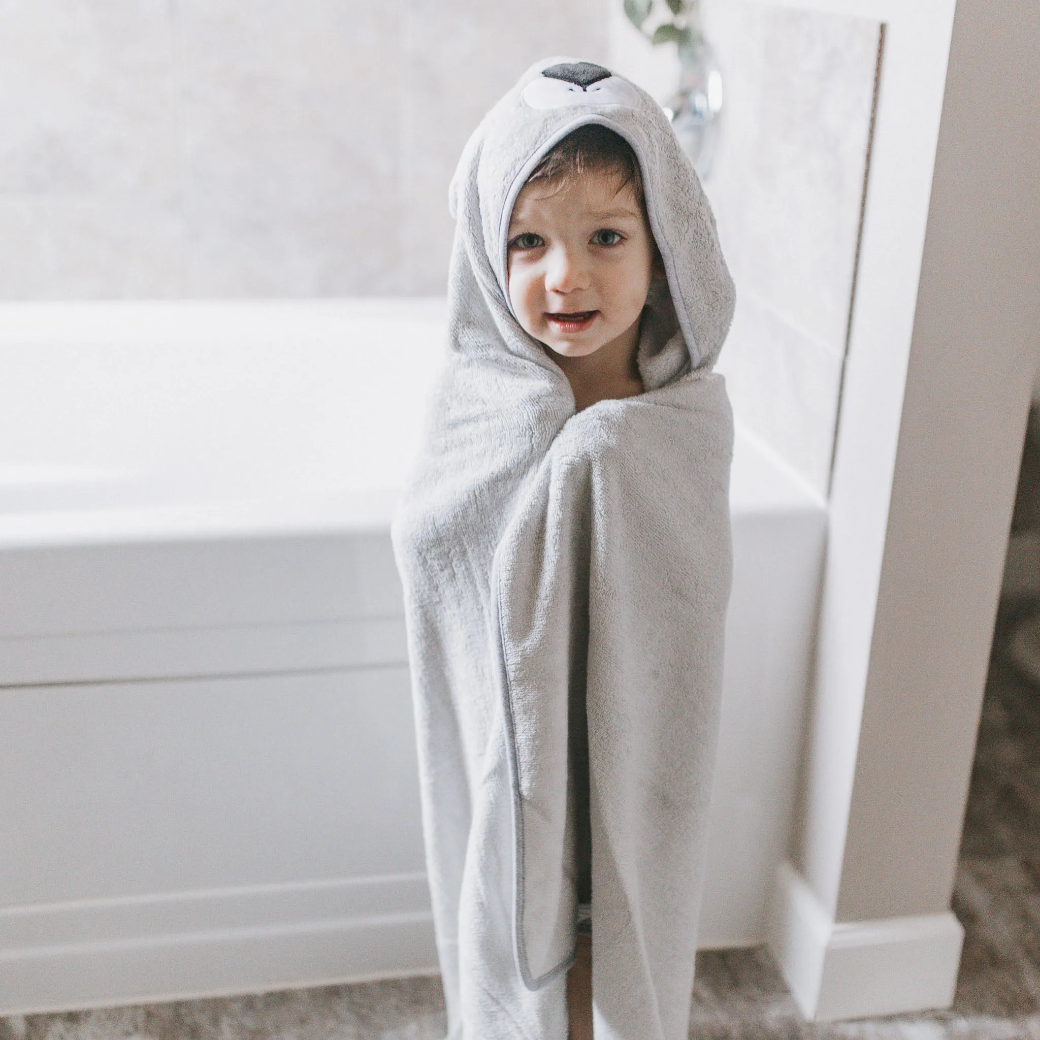 100% Bamboo Hooded Towel - Koala