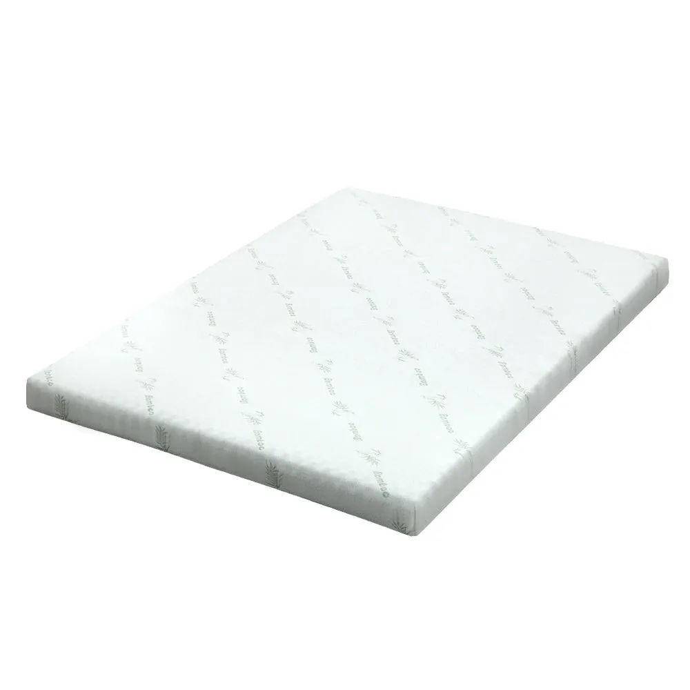 10cm Thick Deluxe Memory Foam Mattress Topper Cool Gel - Single