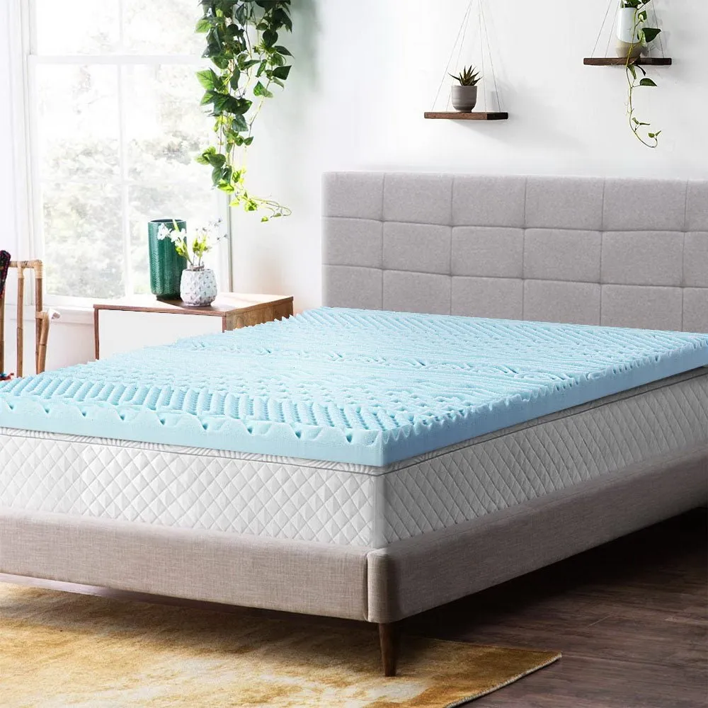 11-zone Memory Foam Mattress Topper 8cm - King