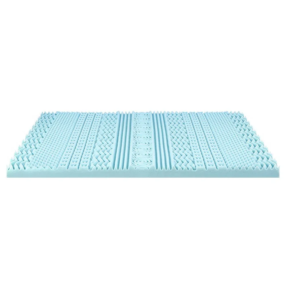 11-zone Memory Foam Mattress Topper 8cm - Queen