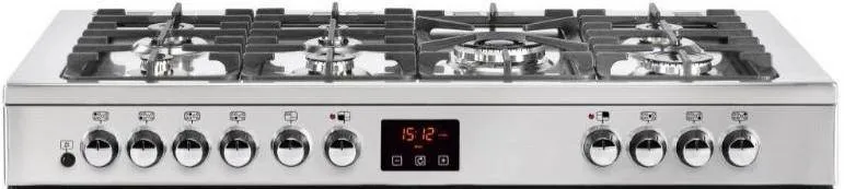 110cm 'Cookcenter' Dual Fuel Range Cooker | Stainless Steel