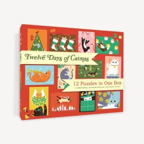 12 Puzzles in One Box: Twelve Days of Catmas