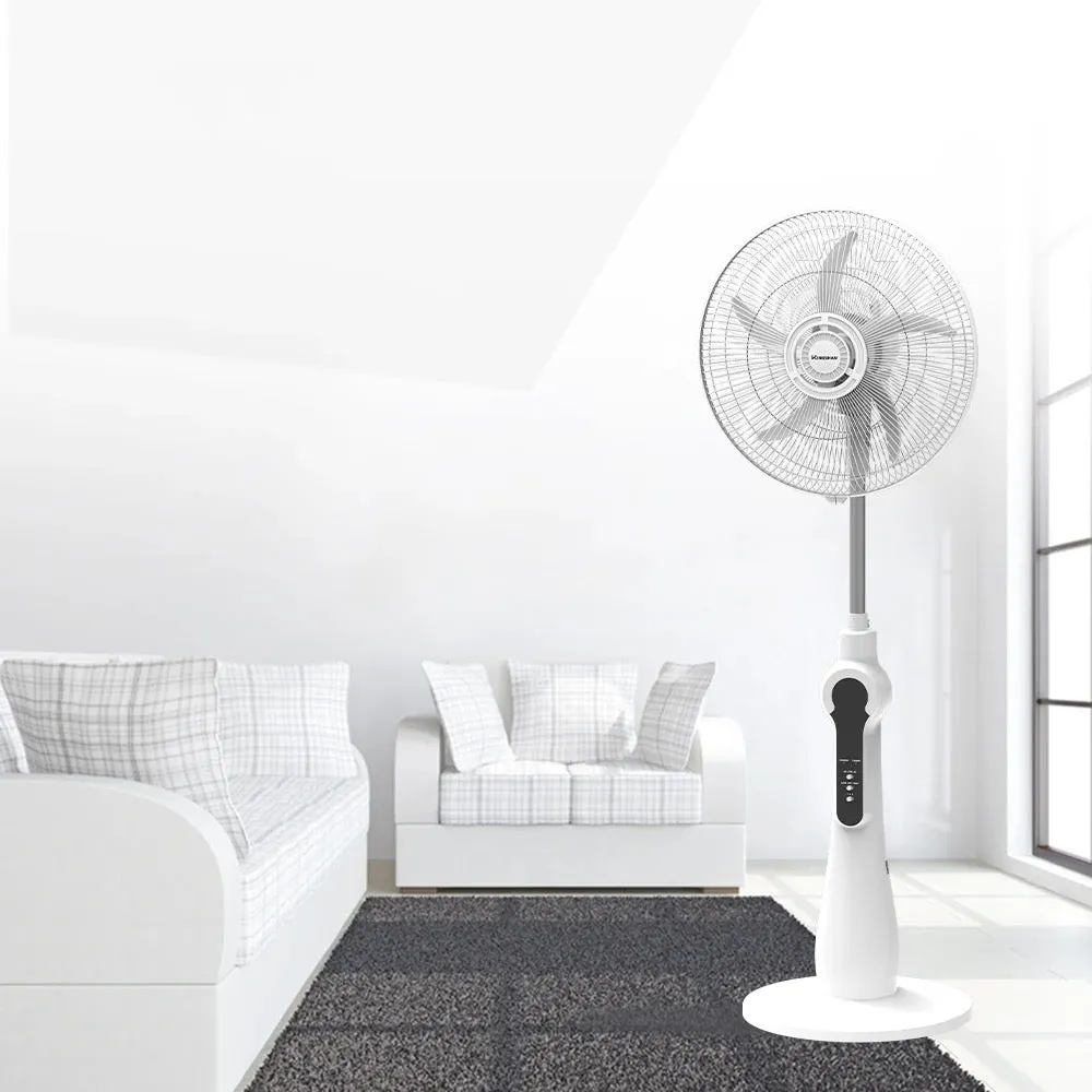 16-Inch Stand Fan With Built-In Led Light Fs-805