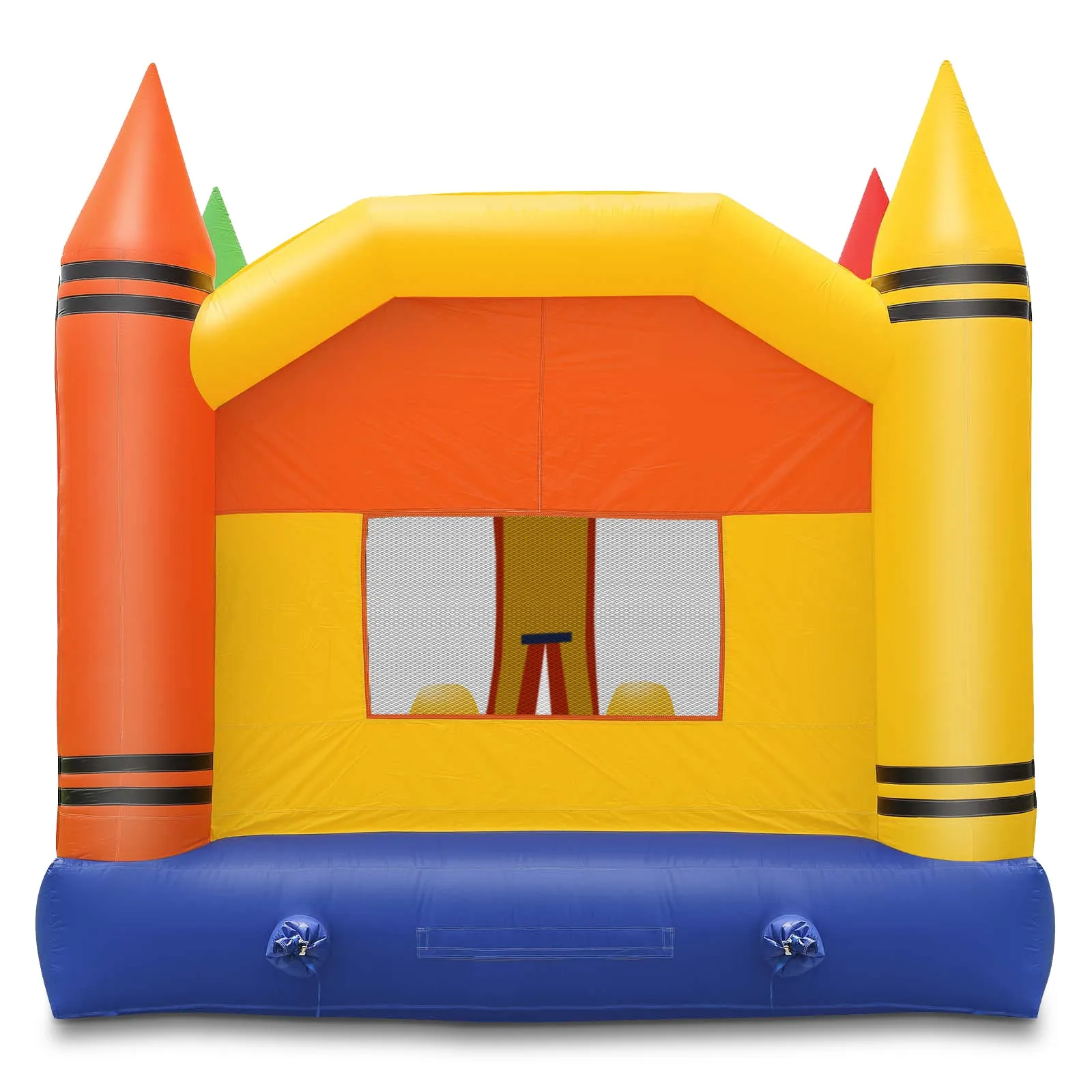 17'x13' Commercial Inflatable Crayon Bounce House by Cloud 9