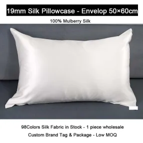 19 Momme Silk Pillowcase - Envelope - 50×60cm - custom and wholesale