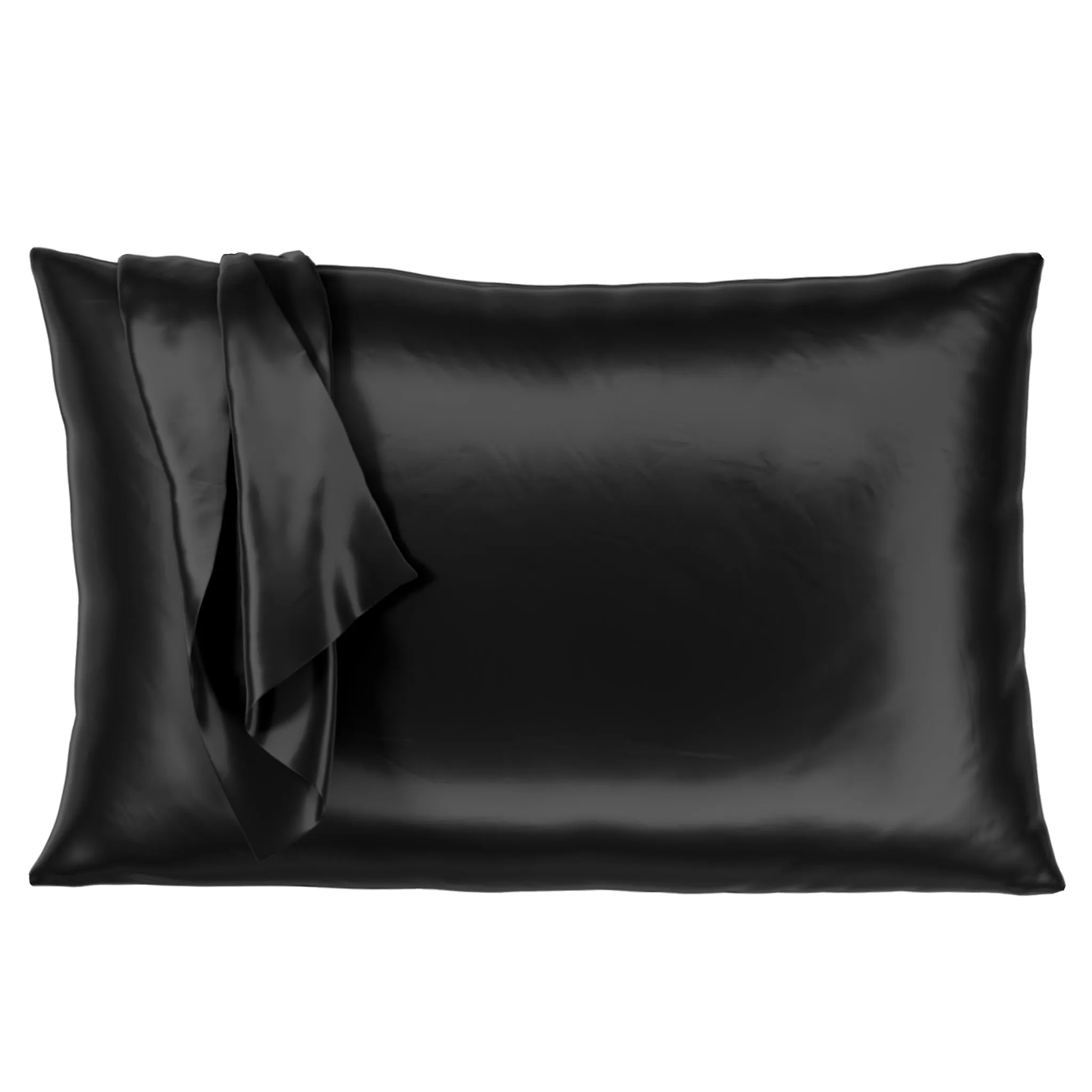 22 Momme Silk Pillowcase - Black