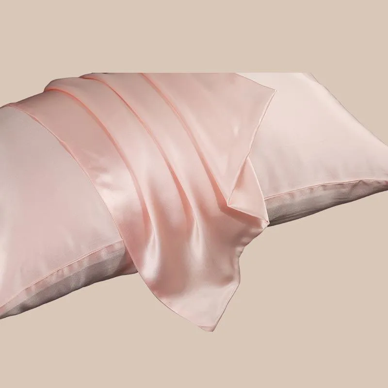 22 Momme silk pillowcase - Pink - Dropshipping