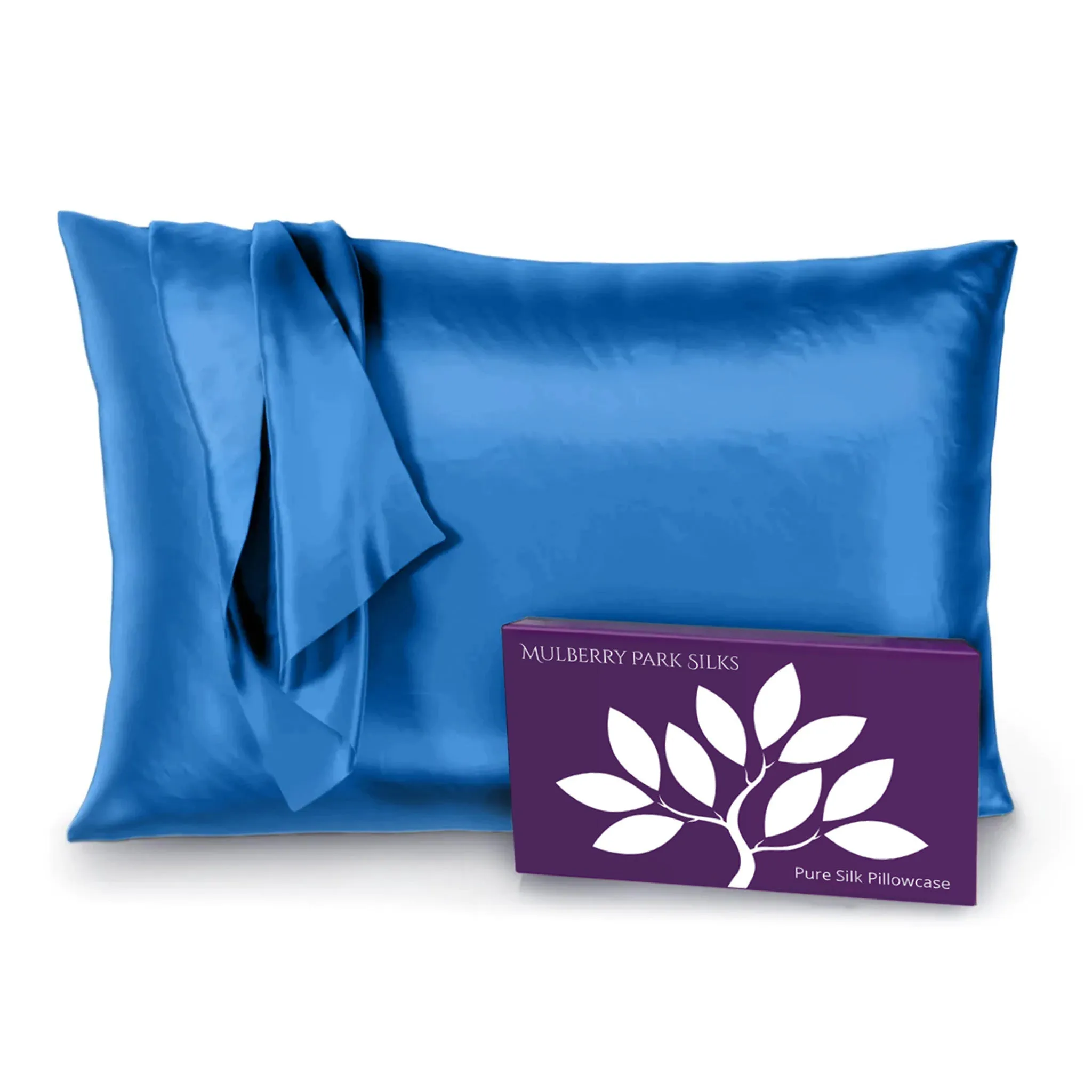 22 Momme Silk Pillowcase - Sapphire