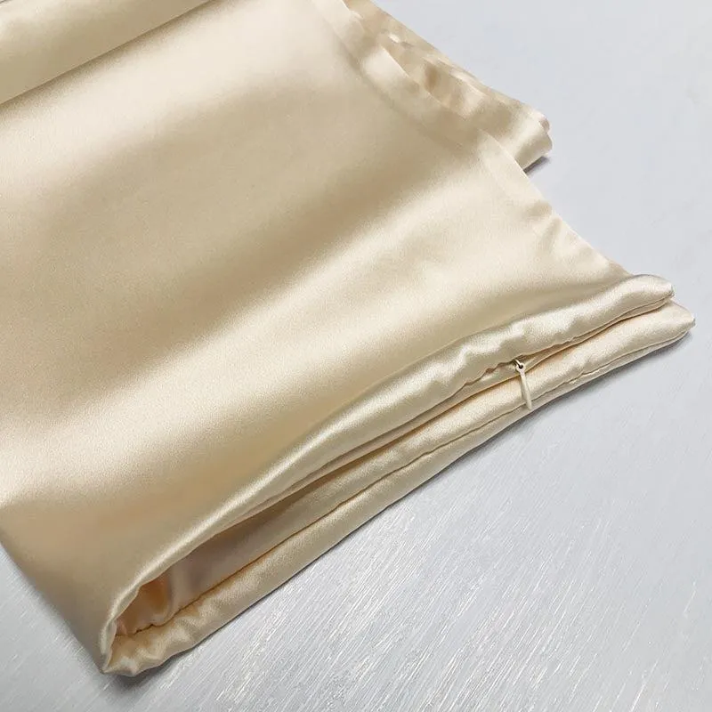 25 Momme Silk Pillowcase - Hidden zip - Standard size - custom and wholesale