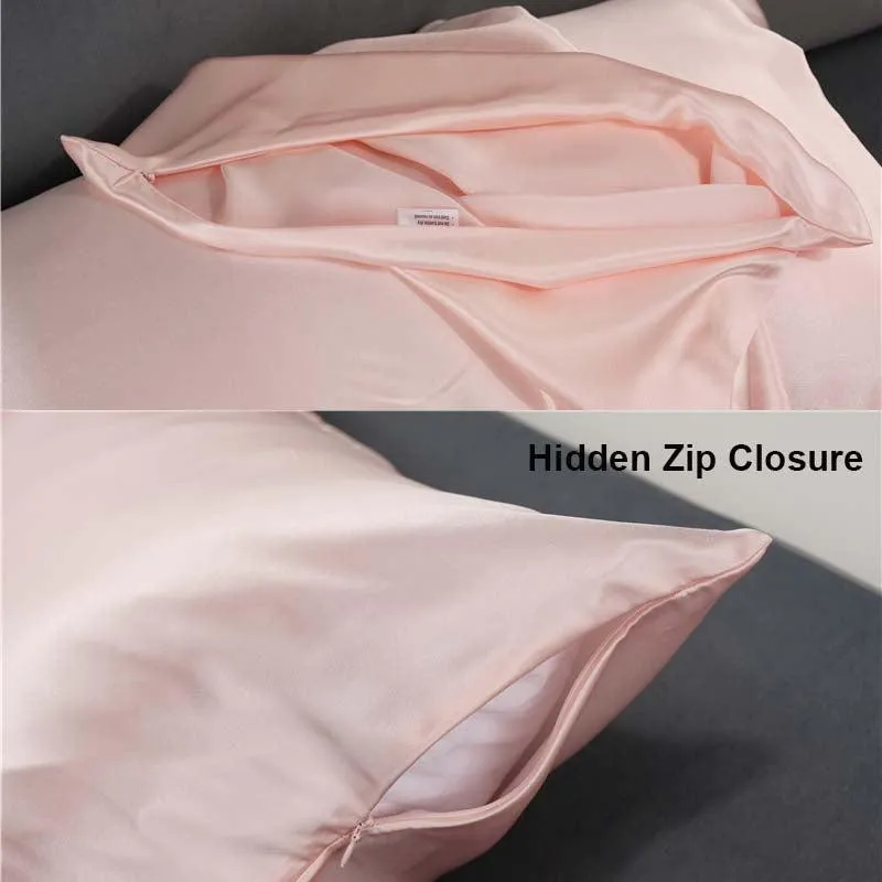 25 Momme Silk Pillowcase - Hidden zip - Standard size - custom and wholesale