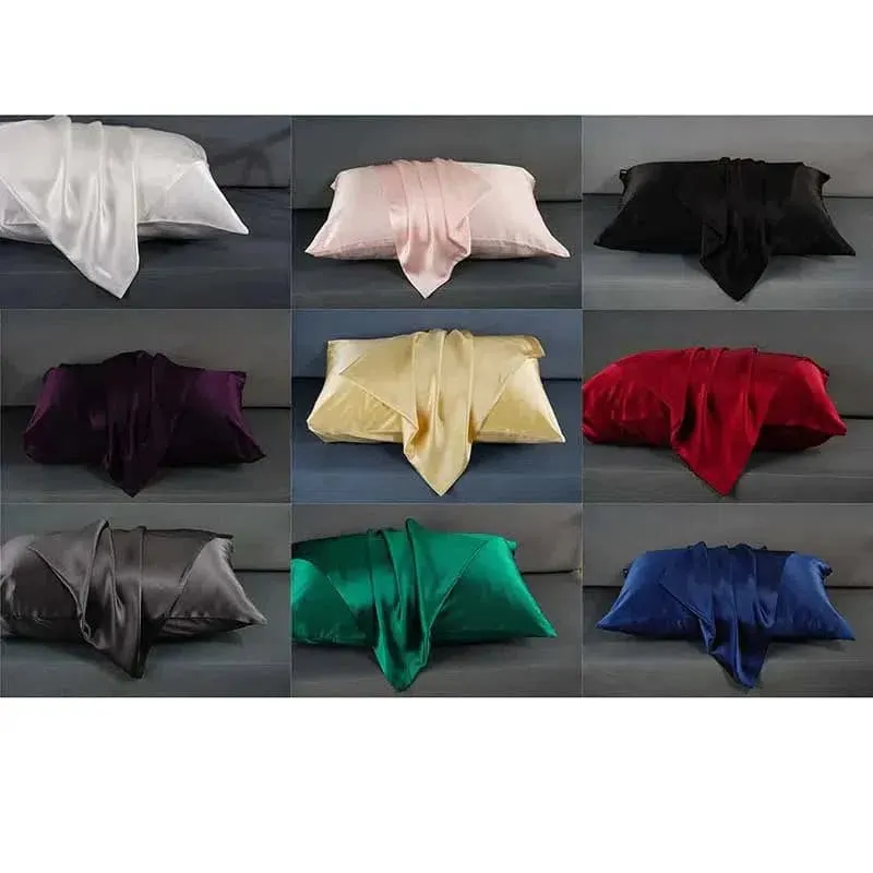 25 Momme Silk Pillowcase - Hidden zip - Standard size - custom and wholesale