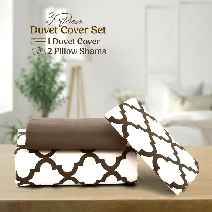 3-Piece Duvet Cover Set Ultra Soft