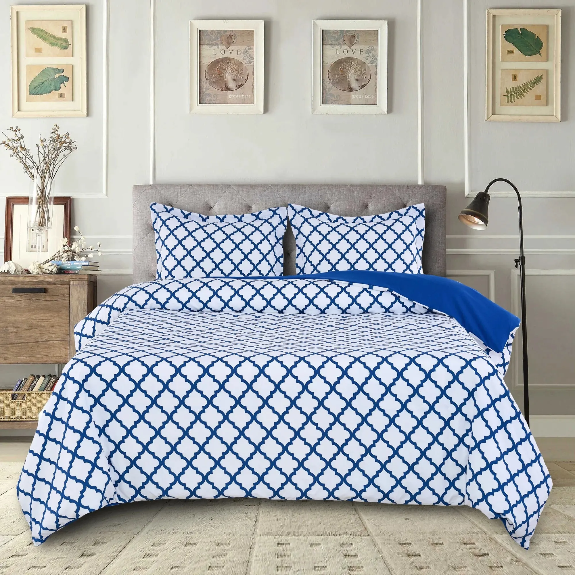 3-Piece Duvet Cover Set Ultra Soft