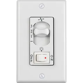 3-Speed and On / Off Light Control 3 - Wire Wall Control