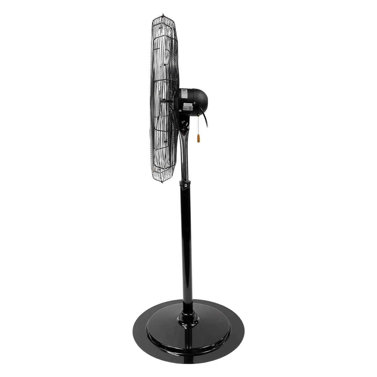 30 In. 3-Speed Adjustable Height Pedestal Fan