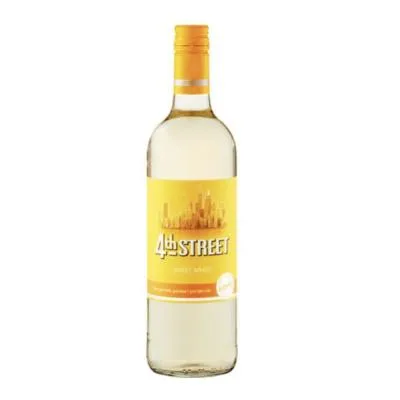 4th Street Sweet White Wine 75 cl x6