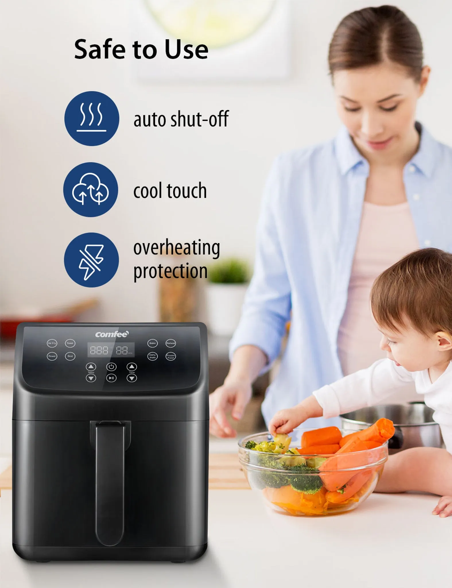 5.8 Qt Digital Air Fryer