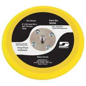 6" Diameter Non-Vacuum Disc Pad, Vinyl-Face DYB56206