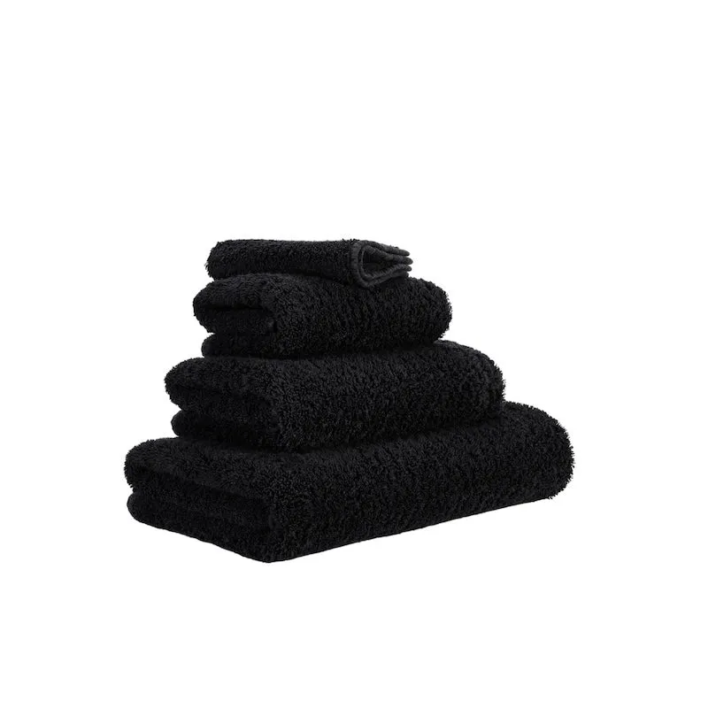 Abyss Super Pile Euro Guest Towel 17X24 Black 990