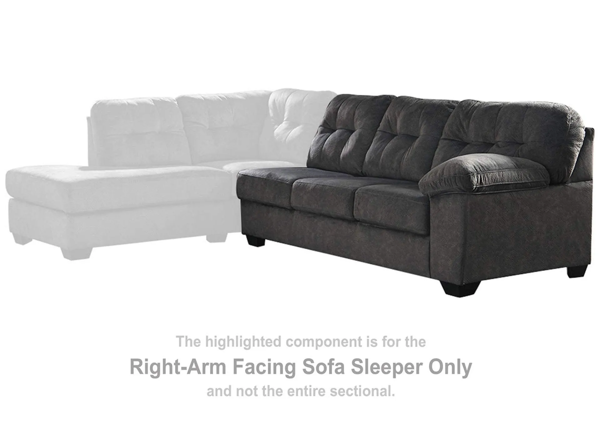 Accrington 2-Piece Sleeper Sectional with Chaise