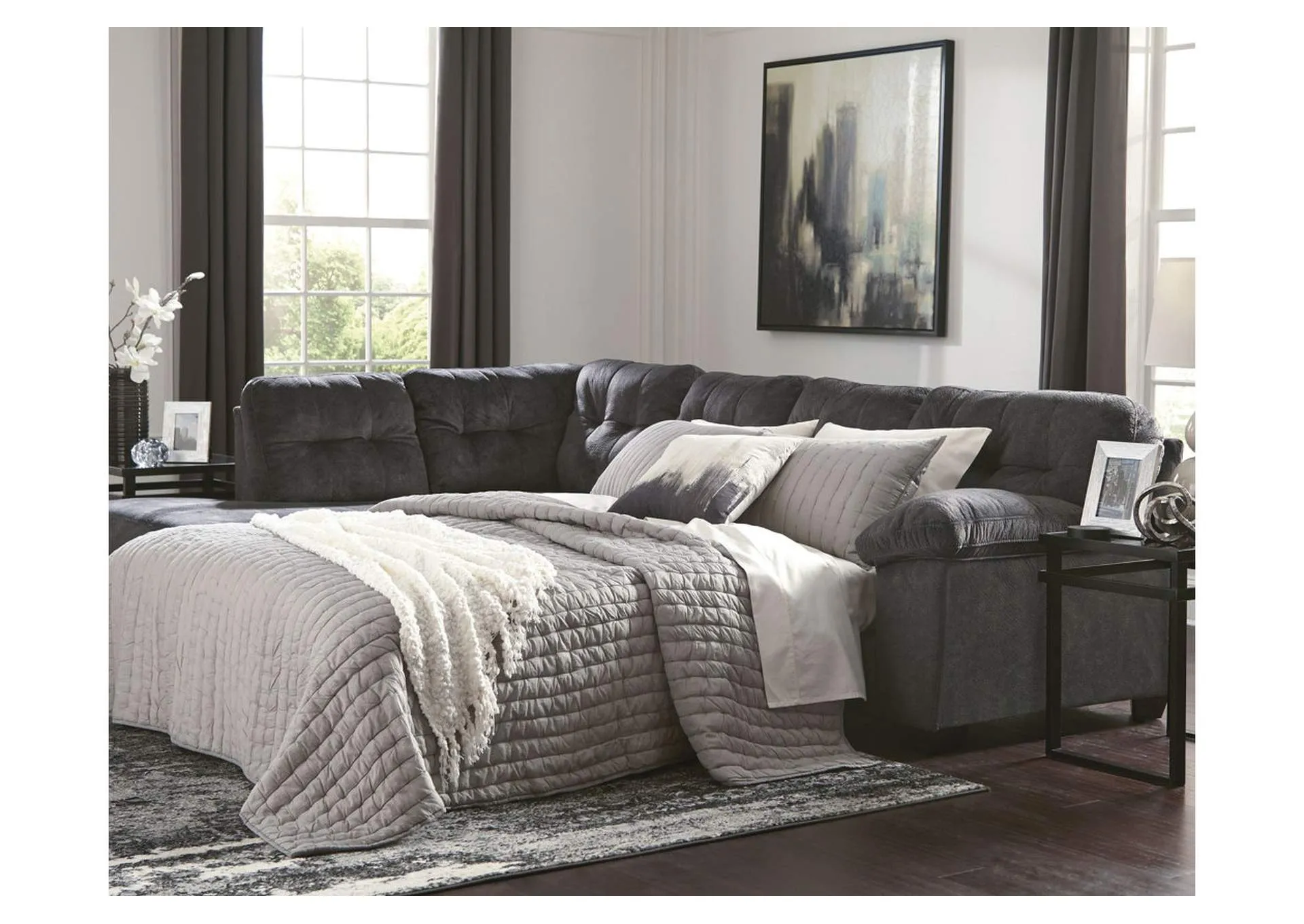 Accrington 2-Piece Sleeper Sectional with Chaise