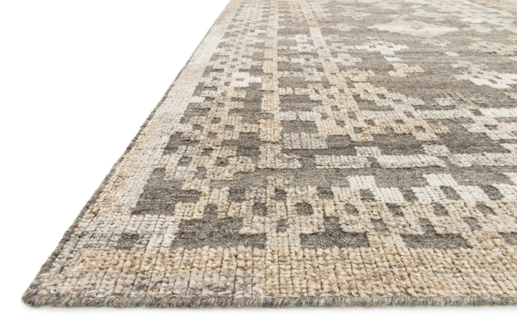 Akina Hand Woven Transitional Rug - Durable Wool, Cotton, and Polyester Design for High Traffic Areas