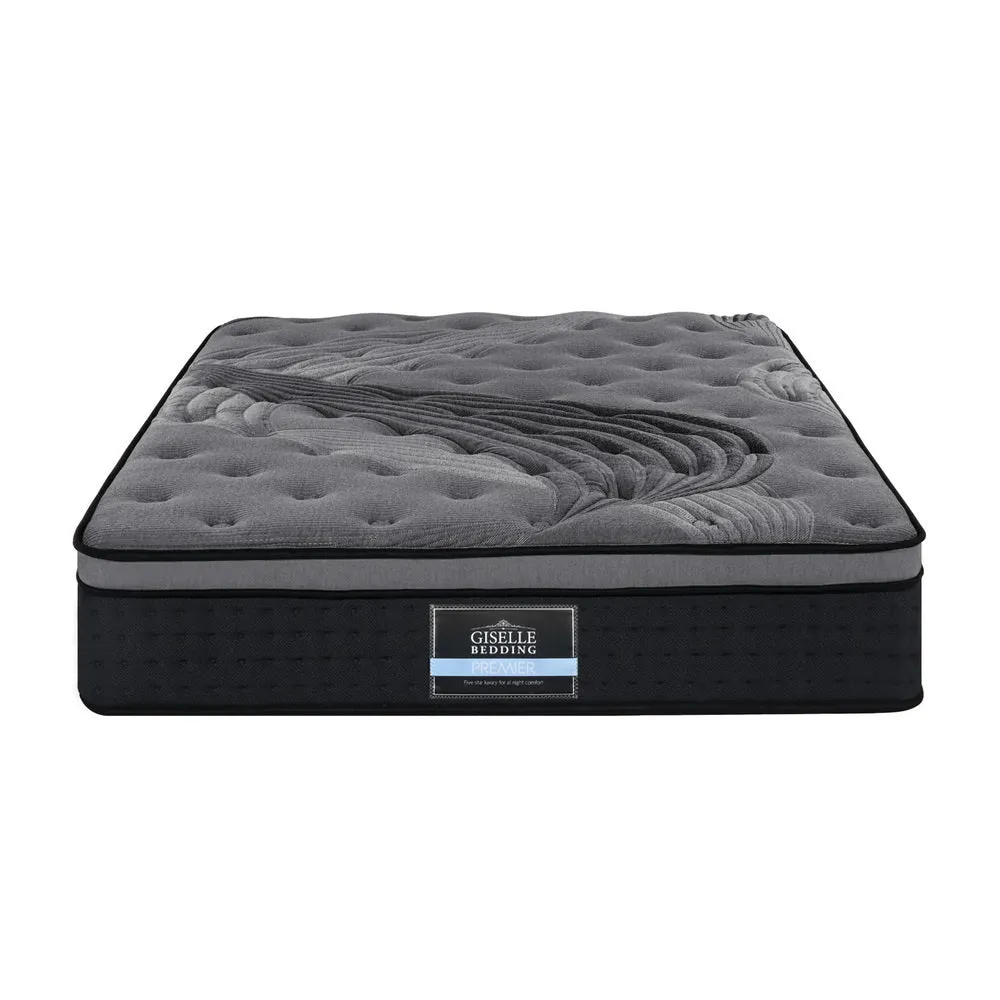 Alanya Euro Top Pocket Spring Mattress 34cm Thick - King Single