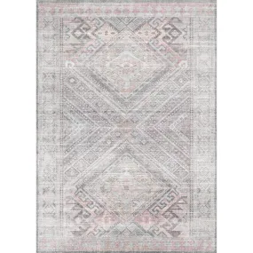 Alexa Silver Pink Purple Rug - Second Love