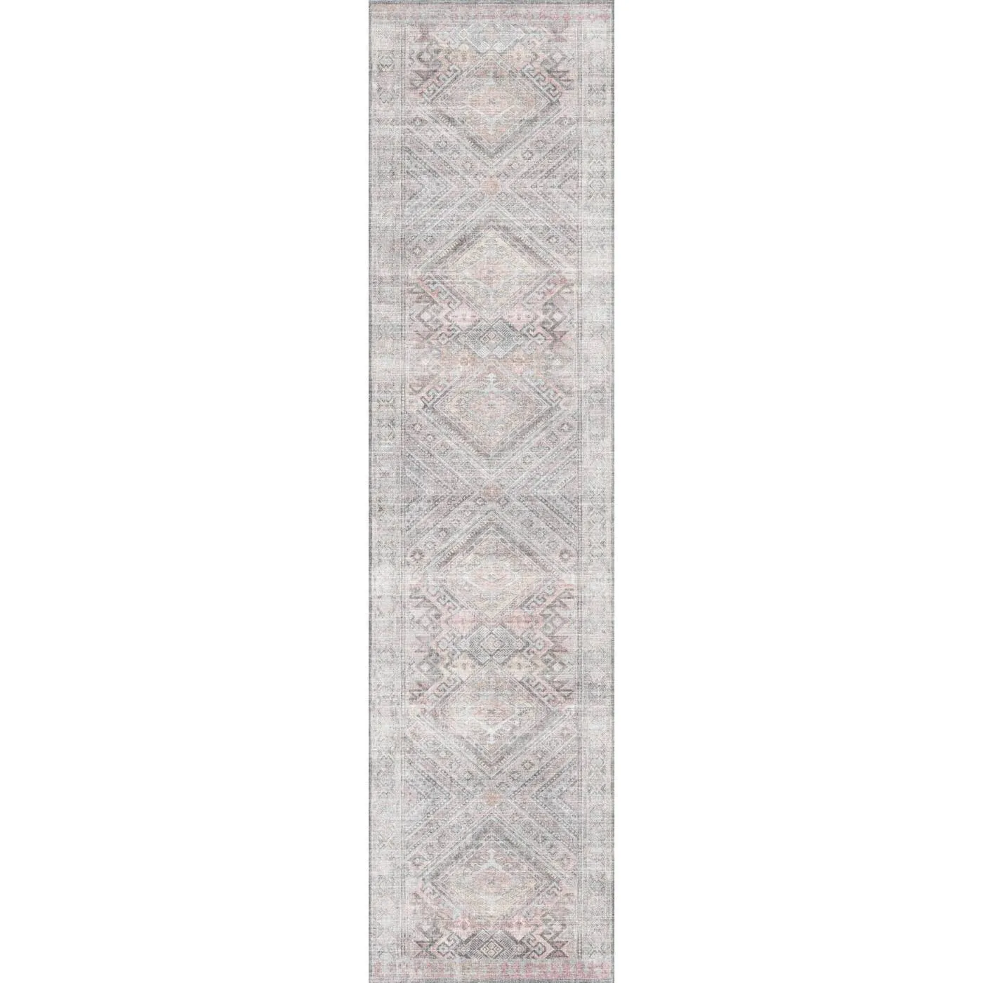 Alexa Silver Pink Purple Rug