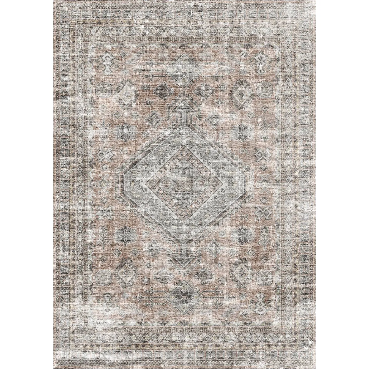 Alina Red Brick Rug - Second Love