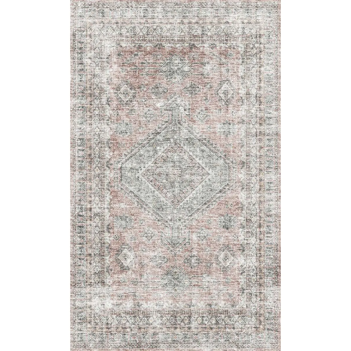 Alina Red Brick Rug - Second Love