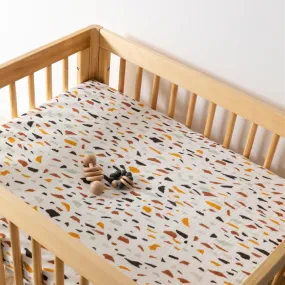 All-Stages Midi Crib Sheet | Terrazzo