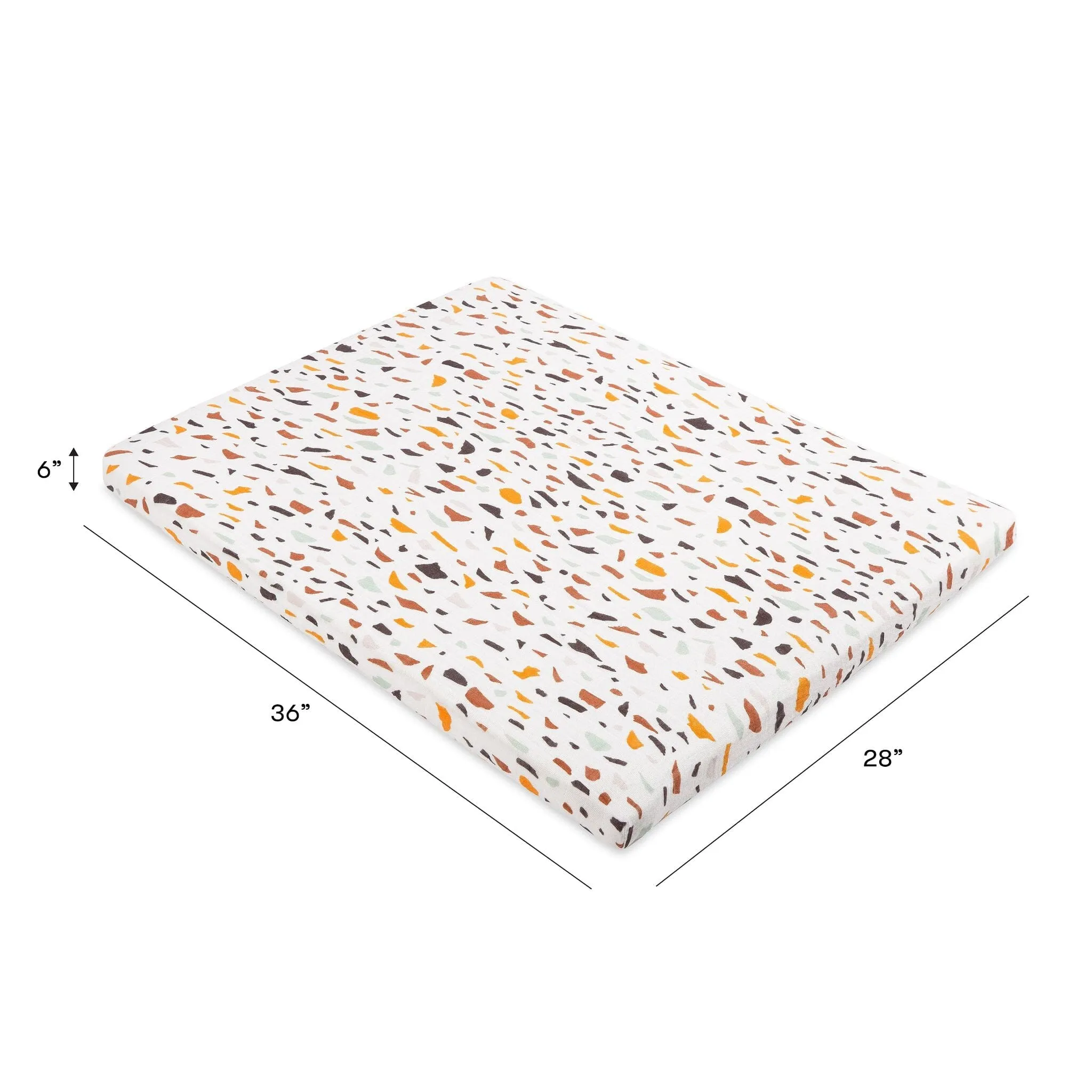 All-Stages Midi Crib Sheet | Terrazzo