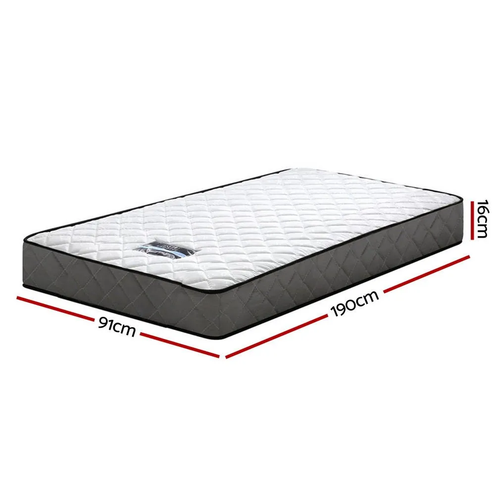 Alzbeta Bonnell Spring Mattress 16cm Thick - Single