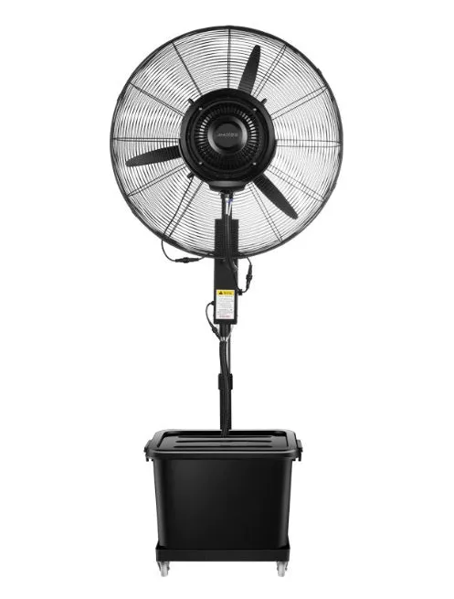 Amoi Industrial Spray Fan Outdoor Water Mist Water-Cooled Atomization Powerful Commercial Cooling Water-Adding Floor Fan