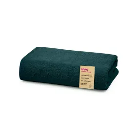 Anko Australia 100% Cotton 550 GSM Large Malmo Bath Towel | Set of 1 | Super-Soft, Absorbent, Quick-Drying | Teal Towel for Men, Women & Kids | 135x68 cm |Travel, Gym, Spa Towel