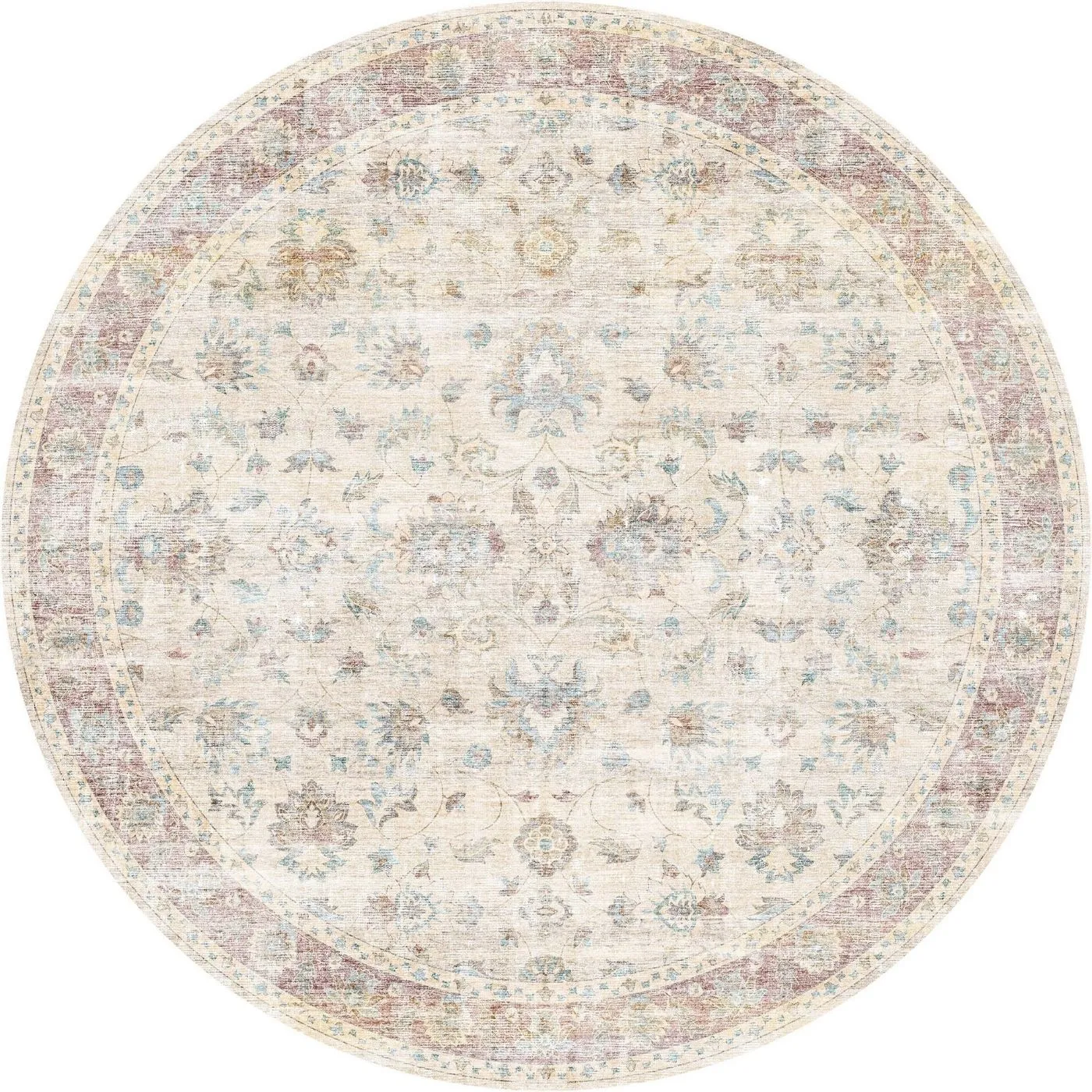 Aria Yellow Rose Lagoon Rug - Second Love