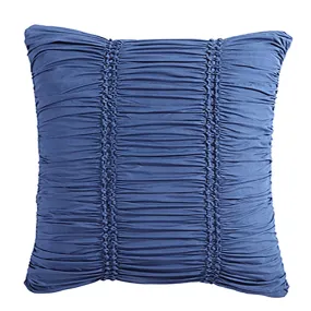 Arran Indigo European Pillowcase by Logan and Mason Platinum