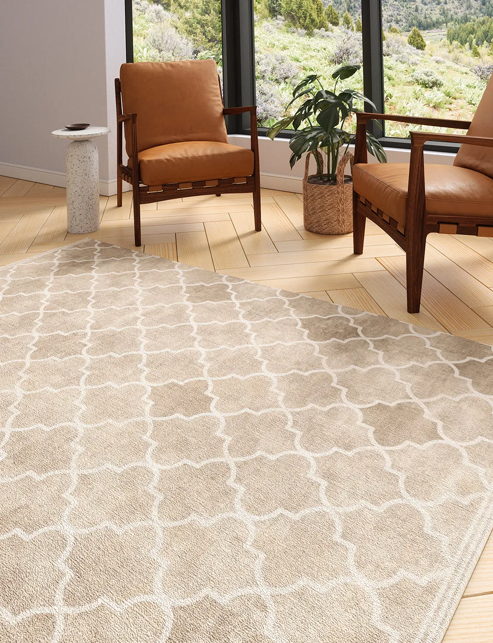 Atlas Ash Grey Rug