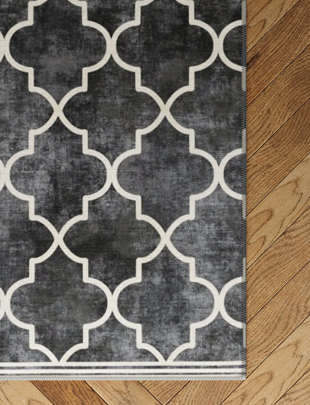 Atlas Black Rug