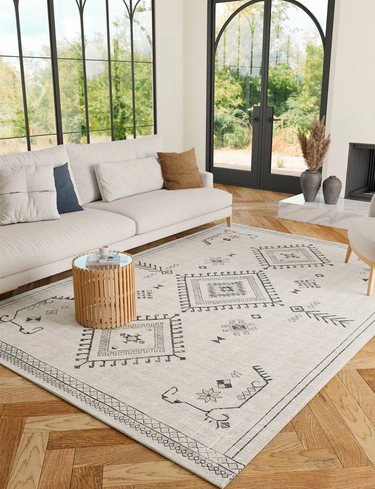 Azalea Natural Beige Rug - Second Love