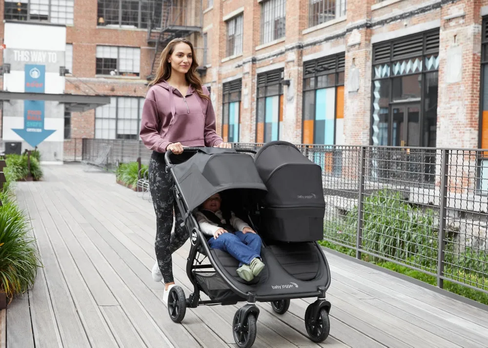 Baby Jogger City Mini 2 Double Stroller Pram - Jet