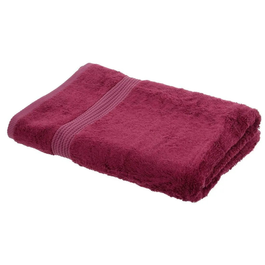 Bamboo Bliss Luxury 600gsm Bathroom Linen Range - Berry Pink