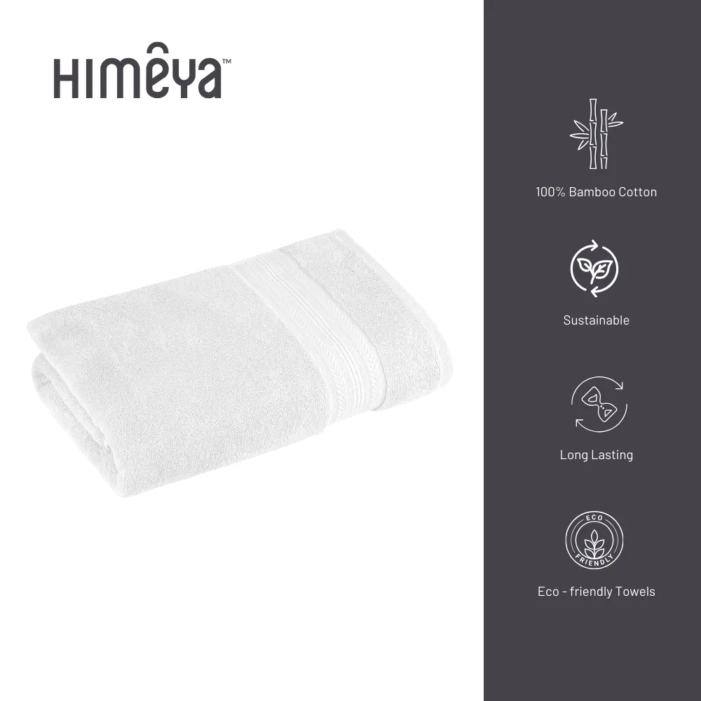 Bamboo Cotton 600 GSM Bath Towel