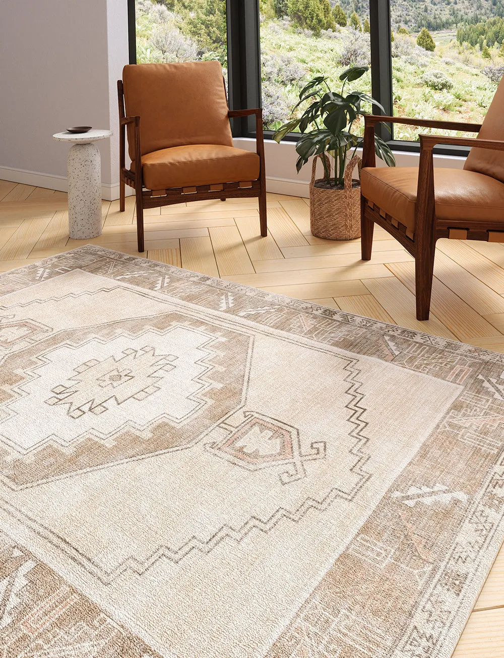 Barbara Natural Beige Rug - Second Love