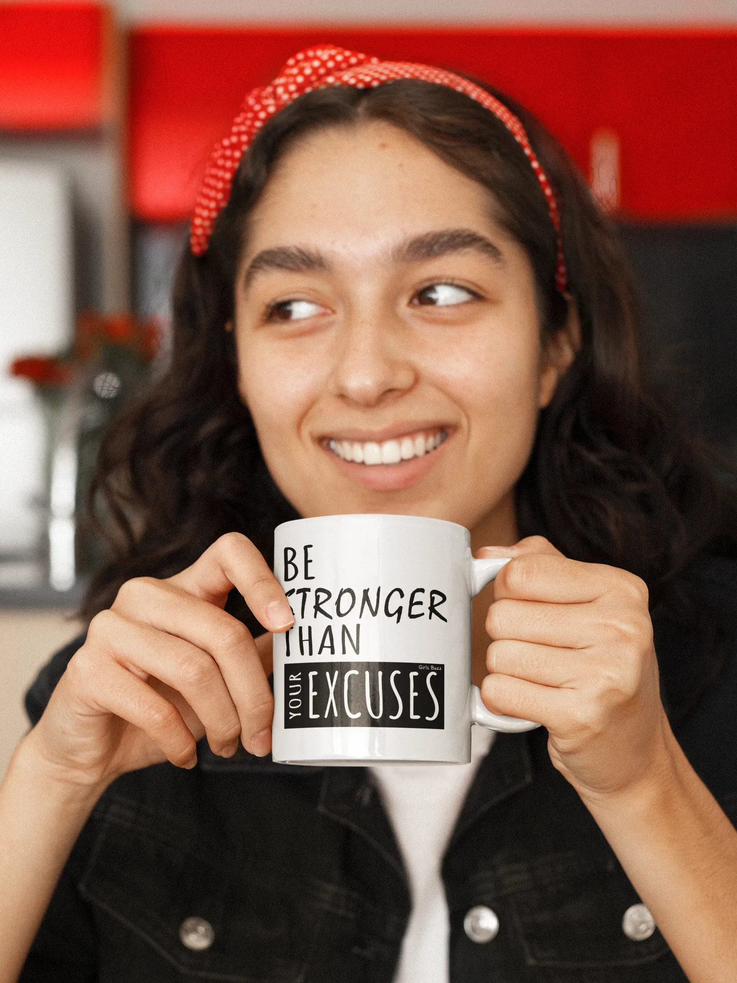 Be Stronger Than Excuses Motivation Mug