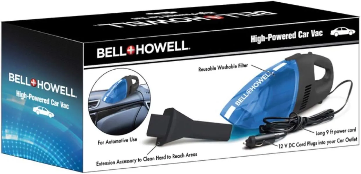 Bell   Howell Car Vacuum Cleaner