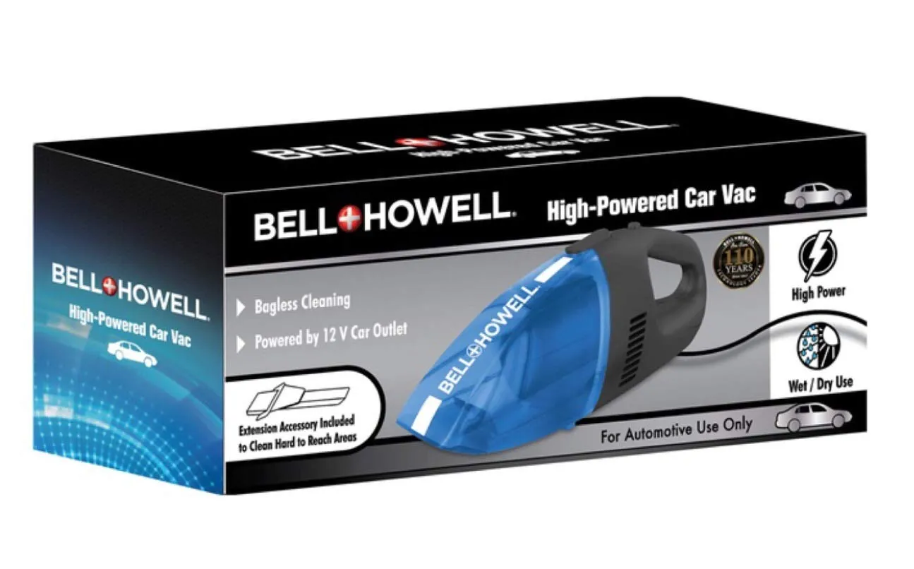 Bell   Howell Car Vacuum Cleaner