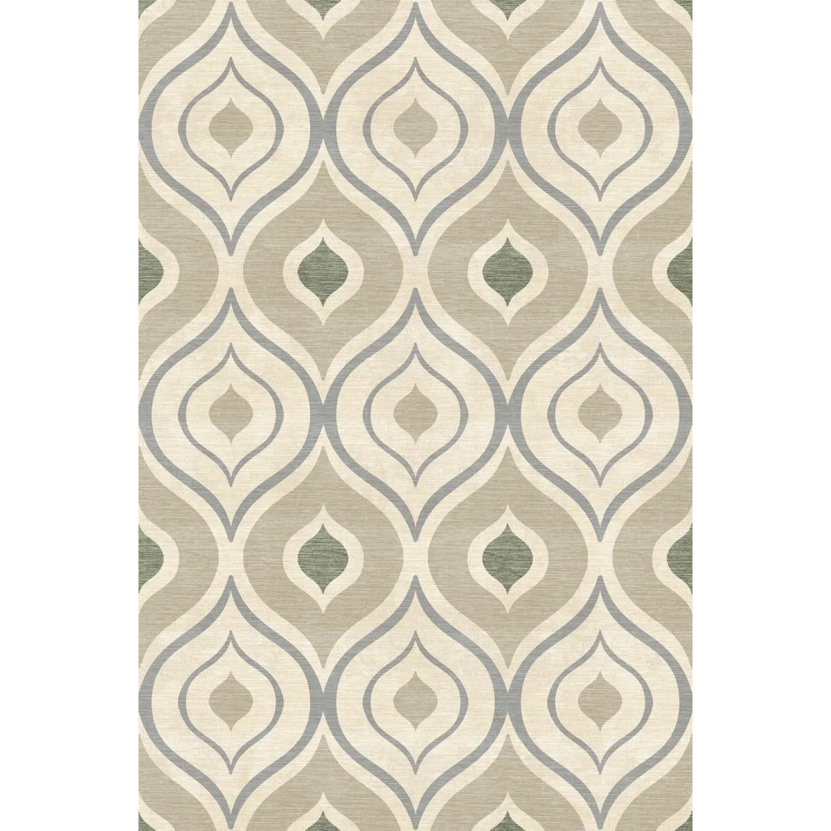 Benett Beige Green Rug